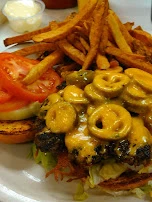 One Badass Hot Pepper Cheeseburger